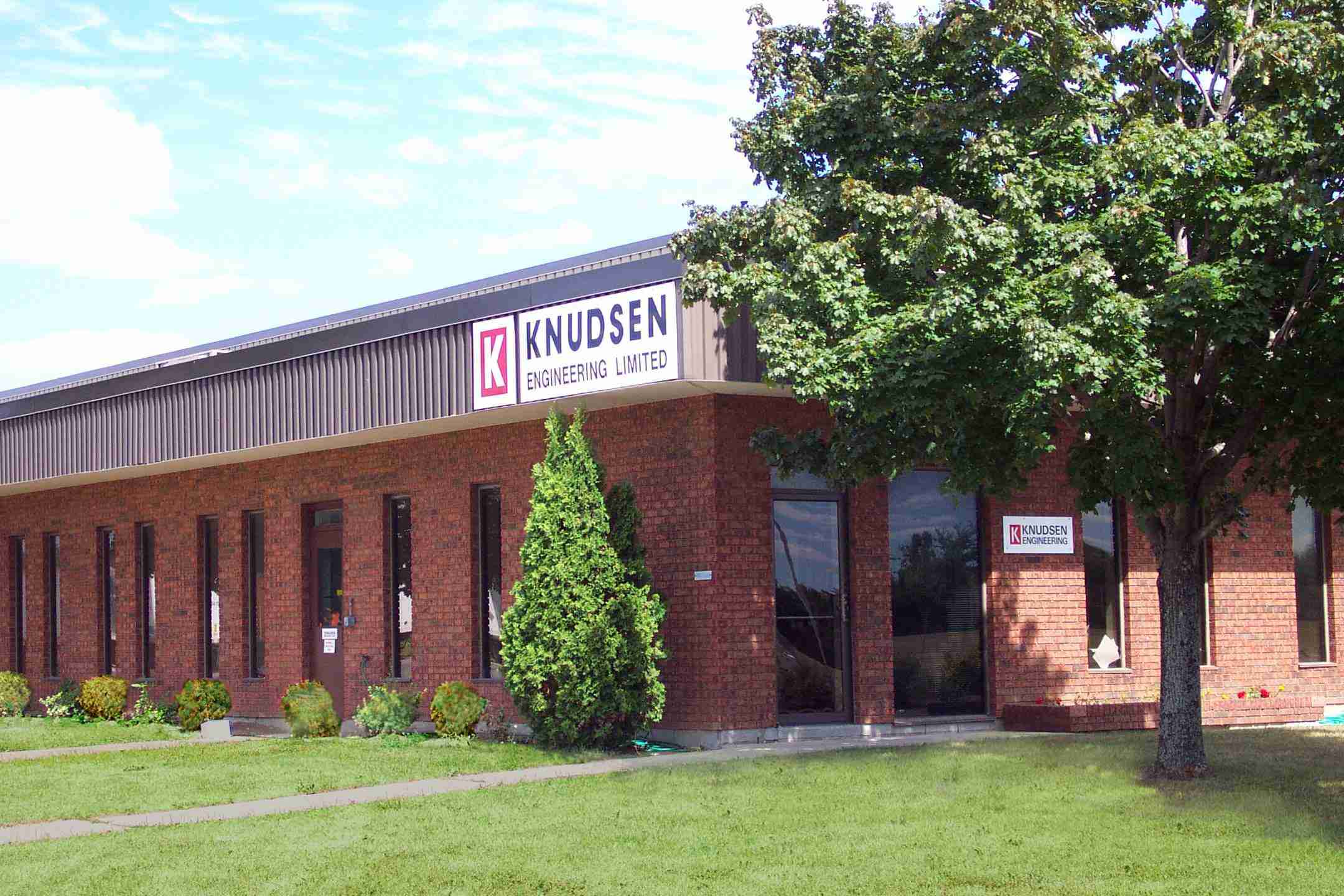The KNUDSEN Building in Perth, Ontario